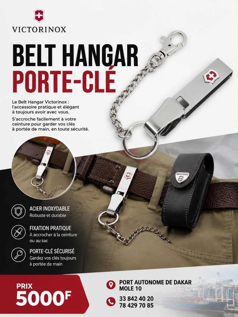 Victorinox Belt Hanger Porte-clé — 5 000 FCFA